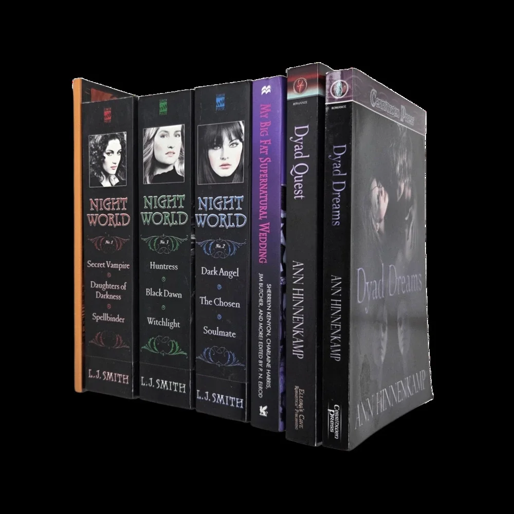 Dark Romance Lot Night World LJ Smith Dyad Dreams Quest Ann Hinnenkamp Erotica